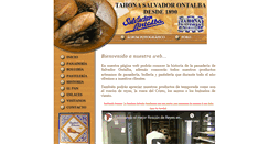 Desktop Screenshot of panaderiaontalba.com